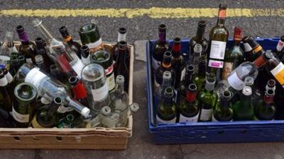 Bottles for recycling