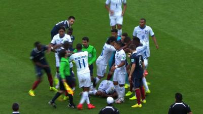 World Cup 2014: Paul Pogba & Wilson Palacios avoid red cards