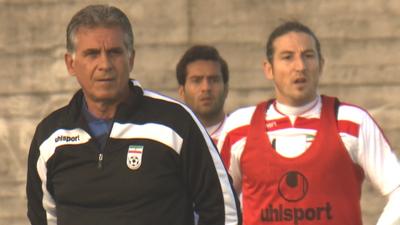 Iran head coach Carlos Queiroz