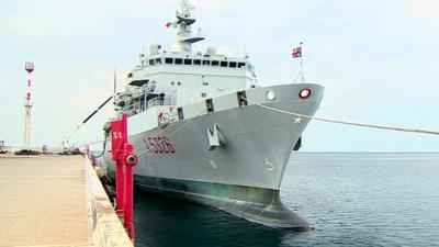 Italian naval ship ITS Etna