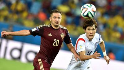 Russia and South Korea do battle in World Cup Group H