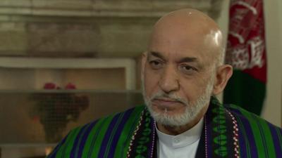 President Hamid Karzai