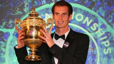 Wimbledon 2013 champion Andy Murray