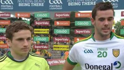 Darach O'Connor and Odhran MacNiallais starred for Donegal against Antrim