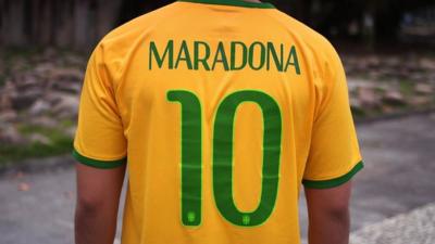 BBC Sport meets the Brazilians named after famous World Cup stars such as Diego Maradona, Jurgen Klinsmann and Gary Lineker