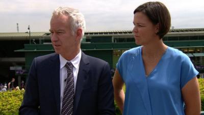 BBC Sport's John McEnroe says that Andy Murray wants to win more grand slam titles as the Scot begins his defence of Wimbledon