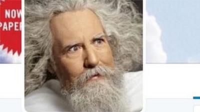 Image of "God" - man with white beard