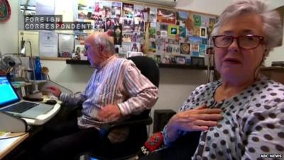 Peter Greste's parents, Lois and Juris,