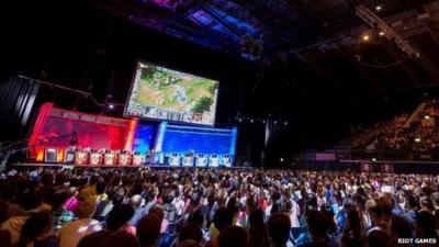 League of Legends tournament at Wembley