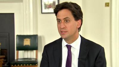 Labour leader Ed Miliband MP