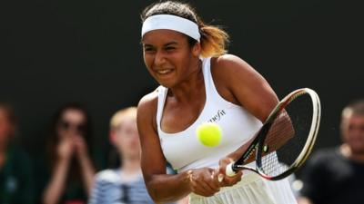 Britain's Heather Watson