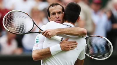 Top seed Novak Djokovic overcame a spirited challenge from Radek Stepanek to reach the third round at Wimbledon