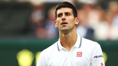 Novak Djokovic generously gives Radek Stepanek a point during their second round match at Wimbledon