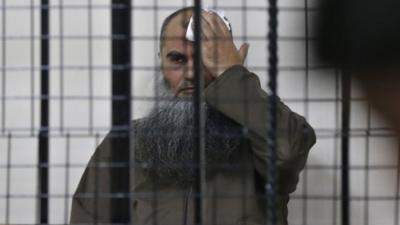 Abu Qatada in court in Amman