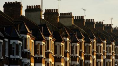 A row of terraced houses