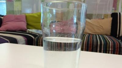 Glass of water