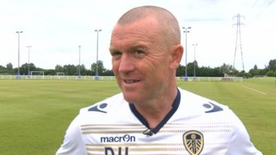 Leeds United head coach Dave Hockaday