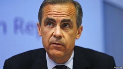 Bank of England governor Mark Carney