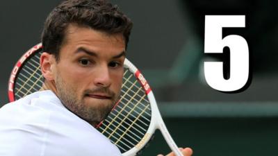 Grigor Dimitrov beats Alexandr Dolgopolov in five set thriller