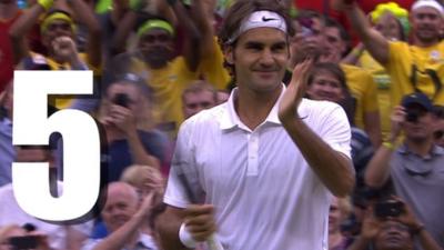 Roger Federer in cruise control on Centre Court on Saturday