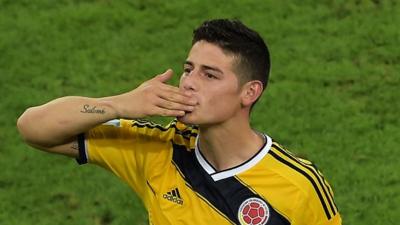 World Cup 2014: Colombia's James Rodriguez