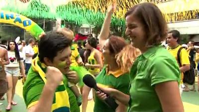 Brazil fan