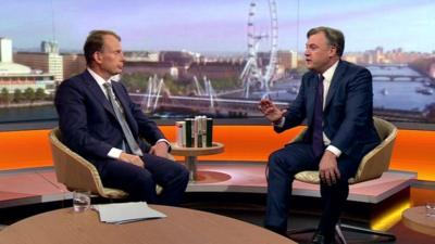 Andrew Marr and Ed Balls