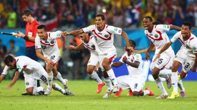 Costa Rica beat Greece via penalties in their round of 16 match