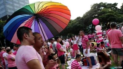 Pink Dot gay rights rally