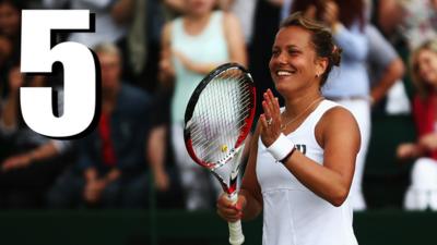 Wimbledon 2014: Barbora Zahlavova Strycova upsets Caroline Wozniacki