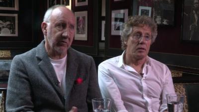 Pete Townshend and Roger Daltrey