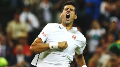 Novak Djokovic hits 'one of the greatest returns of all time'