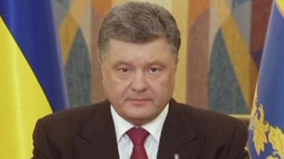 Ukraine's President Petro Poroshenko