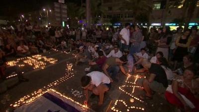 Tel Aviv vigil