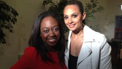 Ayshah and Alesha Dixon