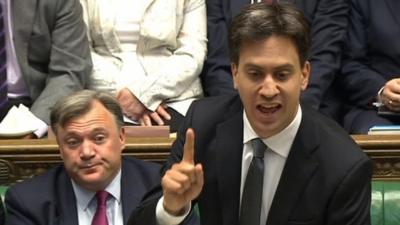 Ed Miliband at PMQs