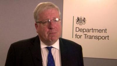 British Transport Secretary Patrick McLoughlin