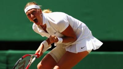 Czech sixth seed Petra Kvitova