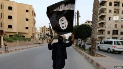An Isis militant. Photo: June 2014