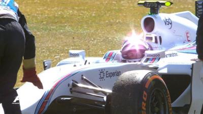 British Grand Prix first practice highlights: Disaster for Williams