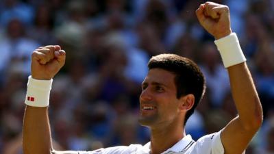 Djokovic reaches Wimbledon final