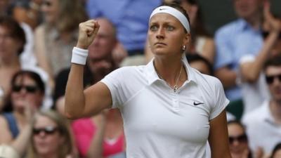 Petra Kvitova gets off to a great start in the women's final