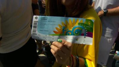 World Cup ticket