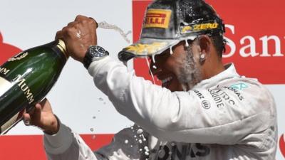 British Grand Prix winner Lewis Hamilton's emotional weekend