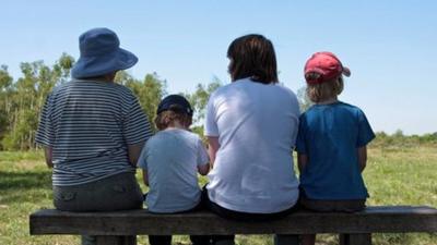 Grandparents with kids