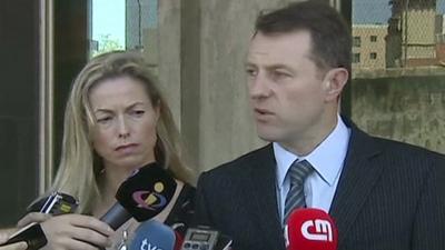 Kate and Gerry McCann Lisbon court July 2014