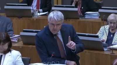 First Minister Carwyn Jones