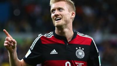 Andre Schurrle scores Germany's seventh