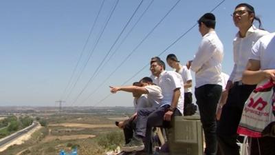 Israelis near Sderot