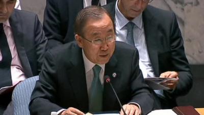 UN Secretary General Ban Ki-moon